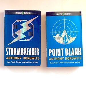Alex Rider Series books 1 & 2 Stormbreaker & Point Blank Paperback Horowitz